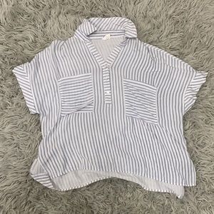 By Together striped top size small